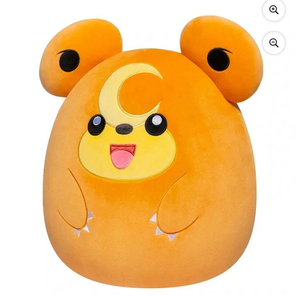 Squishmallows Pokémon 10” Teddiursa Plush - Picture 4 of 7